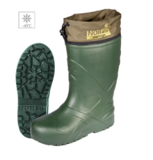 Сапоги зимние Norfin Berings с манжетой олива -45°C 