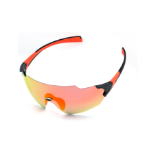 Очки поляризационные Tagrider IMN-021-45 Gold Red Mirror в чехле