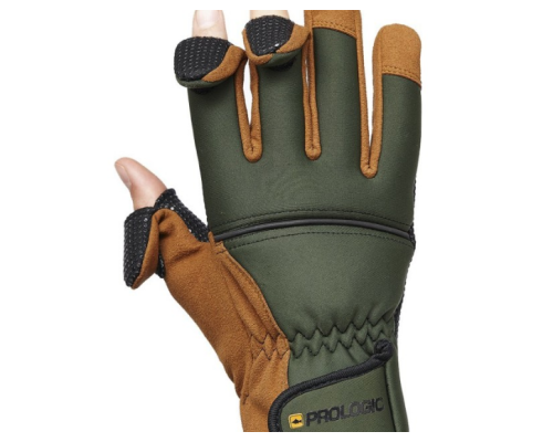 Перчатки Prologic Neoprene Grip Glove Green/Black