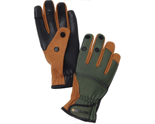 Перчатки Prologic Neoprene Grip Glove Green/Black