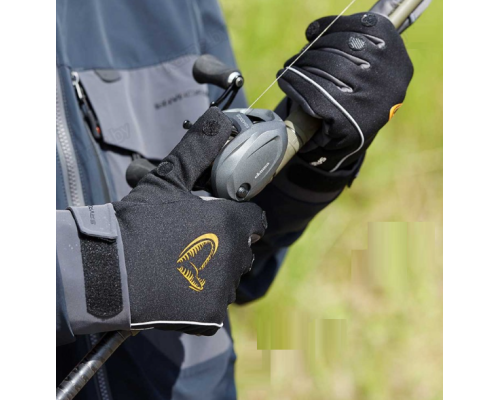 Перчатки Savage Gear Softshell Winter Glove Black