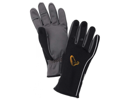 Перчатки Savage Gear Softshell Winter Glove Black