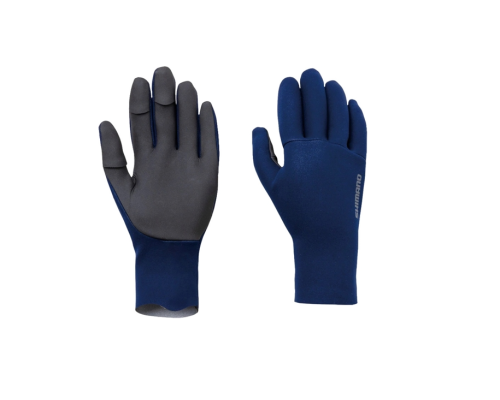 Перчатки Shimano Chloroprene EXS 3 Cover Gloves, синий