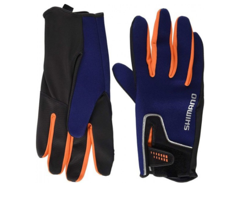 Перчатки Shimano GL-095Q цвет синий