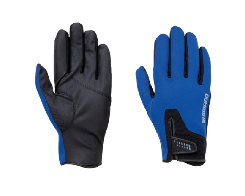 Перчатки Shimano Pearl Fit Full Cover Gloves, синие