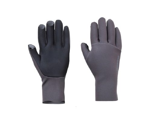 Перчатки Shimano Chloroprene EXS 3 Cut Gloves, серый