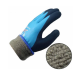Перчатки морозостойкие водонепроницаемые -30 синие полный облив