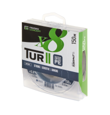Плетенка Feeder Concept Tur II х8 Braid Dark Grey 150м #0.6 / 0.12mm 5.7 кг