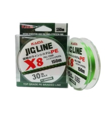 Шнур плетеный Kaida Jig Line PE 8x 150м F.Green