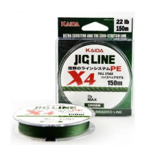 Шнур плетеный Kaida Jig Line PE 4x 150м Green