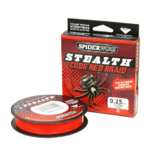 Плетенка SpiderWire Stealth Code Red 0.25мм 110м
