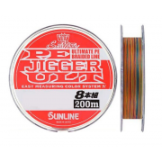 Плетенка Sunline PE Jigger ULT (8braid) 200м 35LB/#2 (0.235)		