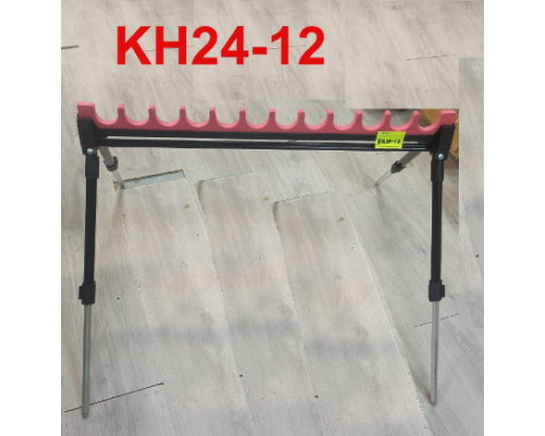 Подставка Kaida для фидерного удилища KH24-12 65см 12 ячеек