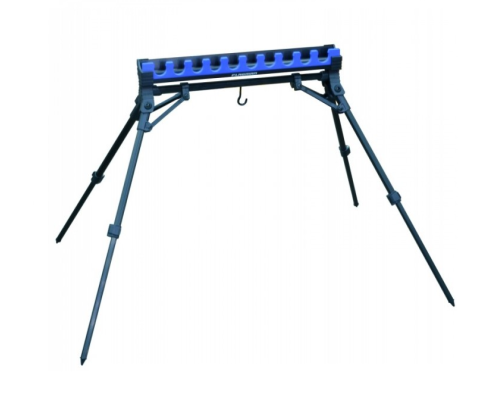 Гребенка на 10 удилищ FLAGMAN с защитой на 4 телескопических ножках