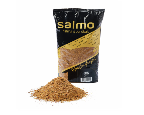 Прикормка Salmo Лещ Орех (темно-коричневая), 1кг