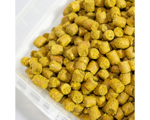 Пеллетс CarpArea «FD Pellets» (Pineapple/Ананас) 6-7мм, 1кг