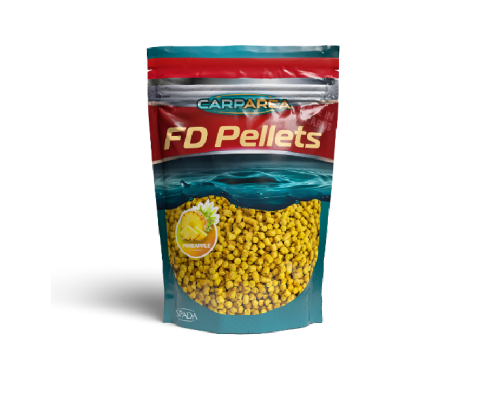 Пеллетс CarpArea «FD Pellets» (Pineapple/Ананас) 6-7мм, 1кг