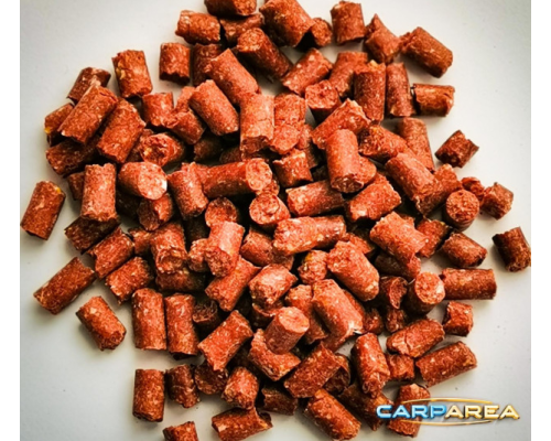 Пеллетс CarpArea «Soluble Pellets» (Strawberry/Клубника) 6мм, 1кг