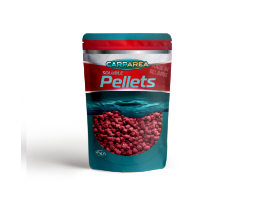 Пеллетс CarpArea «Soluble Pellets» (Plum/Слива) 6мм, 1кг