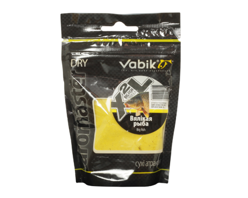 Сухой aттрактант Vabik AROMASTER-DRY Большая рыба 100г