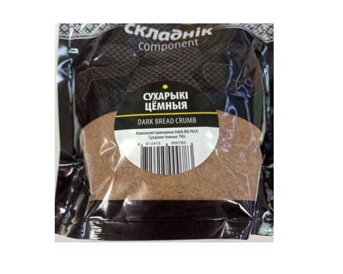 Добавка в прикормку Vabik BIG PACK Сухарики темные, 750г