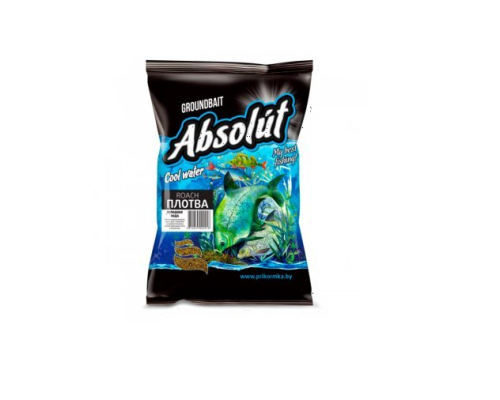 Прикормка зимняя Absolut Плотва (светлая) холодная вода, 0.75кг