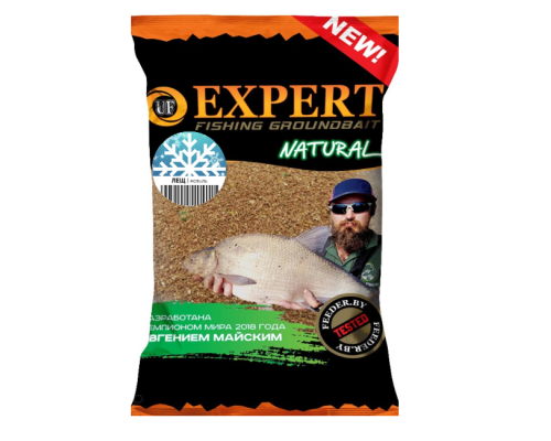 Прикормка зимняя Feeder.by EXPERT Natural холодная вода Лещ Мотыль 0.8 кг