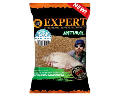 Прикормка зимняя Feeder.by EXPERT Natural холодная вода Лещ сладкие специи 0.8 кг