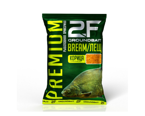 Прикормка 2F-Premium «Лещ» (Корица), 1кг