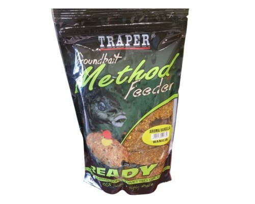 Прикормка Traper M.FEEDER READY Wanilia (ваниль), 750г.