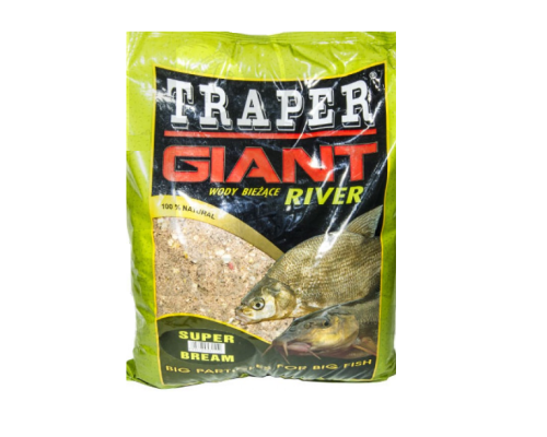 Прикормка Traper Giant River Super Bream, 2.5kg (река, лещ)