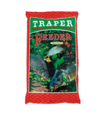 Прикормка Traper Secret Feeder, 1kg (красная)