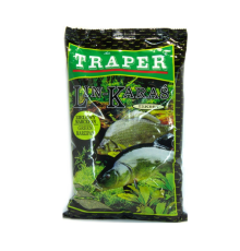 Прикормка Traper Sekret Lin–Karaś zielony marcepan, 1kg (линь-карась, зеленый марципан)
