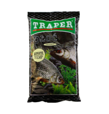 Прикормка Traper Sekret Płoć Konopie, 1kg (плотва, конопля)