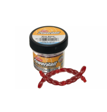 Силиконовая приманка Berkley Power Bait Maxi Blood Worm 100 шт (мотыль крупный)