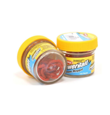 Силиконовая приманка Berkley Gulp! Power Maggot Red (110 шт) (Опарыш красный)