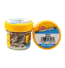 Силиконовая приманка Berkley Gulp! Power Maggot White (110 шт) (Опарыш белый)