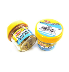 Силиконовая приманка Berkley Gulp! Power Maggot Yellow (110 шт) (Опарыш желтый)