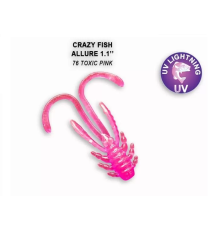Силиконовая приманка Crazy Fish Allure 1.1" 46-27-76-6