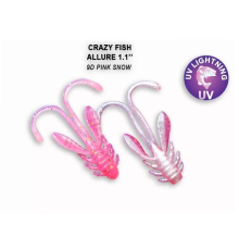 Силиконовая приманка Crazy Fish Allure 1.1" 46-27-9d-6