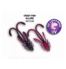 Силиконовая приманка Crazy Fish Allure 1.6" 23-40-33d-6