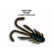 Силиконовая приманка Crazy Fish Allure 1.6" 23-40-42-6