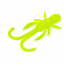 Форелевая приманка Нимфа FishUp Baffi Fly 1.5'' Cheese цвет 111 - Hot Chartreuse