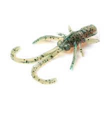 Нимфа FishUp Baffi Fly 1.5" (10шт) цвет 017 - Motor Oil Pepper