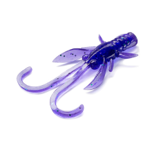 Нимфа FishUp Baffi Fly 1.5" (10шт) цвет 060 - Dark Violet/Peacock & Silver