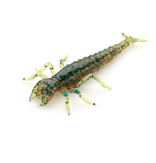 Личинка FishUp Diving Bug 2'' (8шт) цвет 017 - Motor Oil Pepper