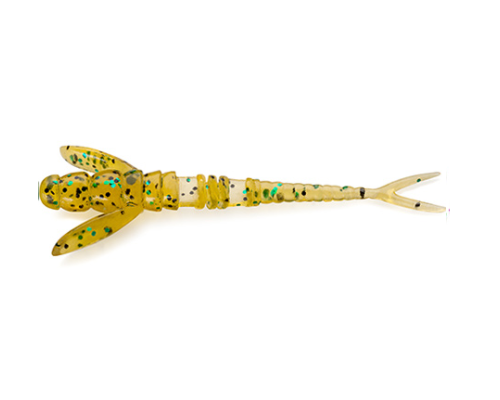 Силикон FishUp Flit 2.0" (9шт) цвет 036 - Caramel/Green & Black