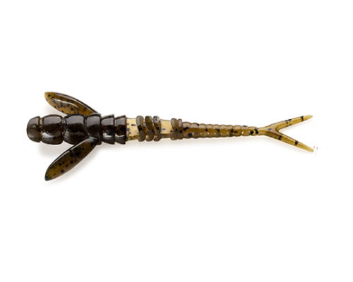 Силикон FishUp Flit 1.5" (10шт) цвет 043 - Watermelon Brown/Red