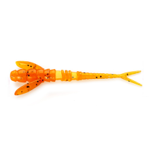 Силикон FishUp Flit 1.5" (10шт) цвет 049 - Orange Pumpkin/Black