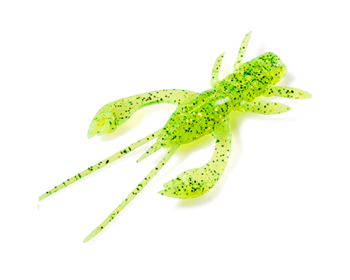 Силикон FishUp Real Craw 2.0" (7шт) цвет 026 - Flo Chartreuse/Green